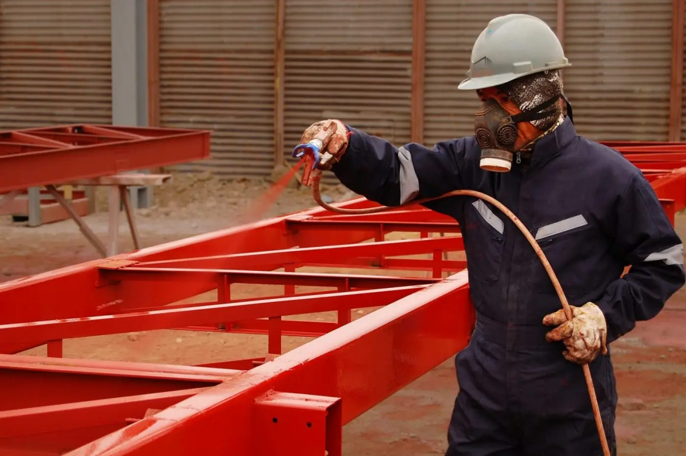 Granallado y pintura - BCI | BATIZ CONTROL INC